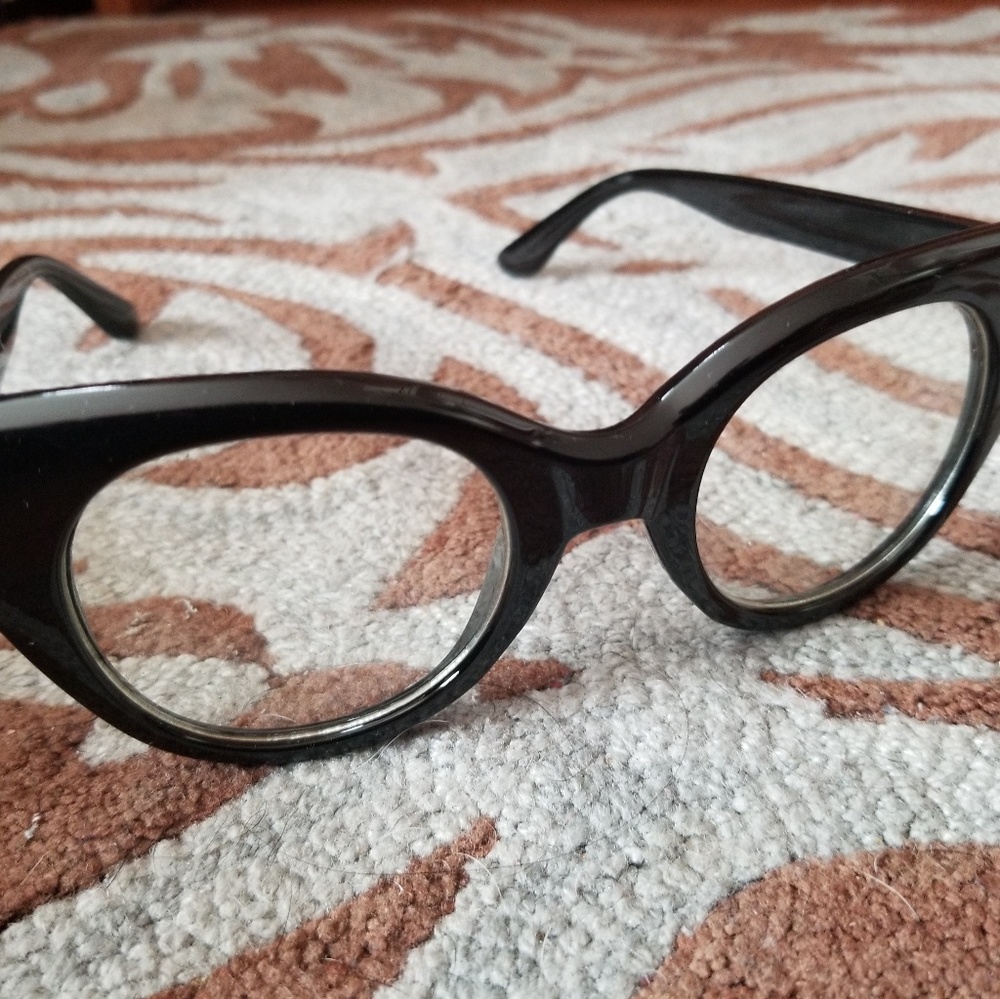 ALDO Women's Eyeglasses Cat Eyes Black Frame